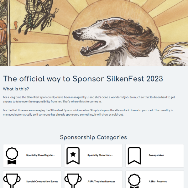 Silkenfest 2023 Sponsorship Site